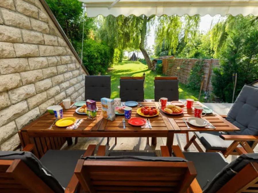 Green Lake House - Private Beach At Balaton Balatonakarattya Buitenkant foto